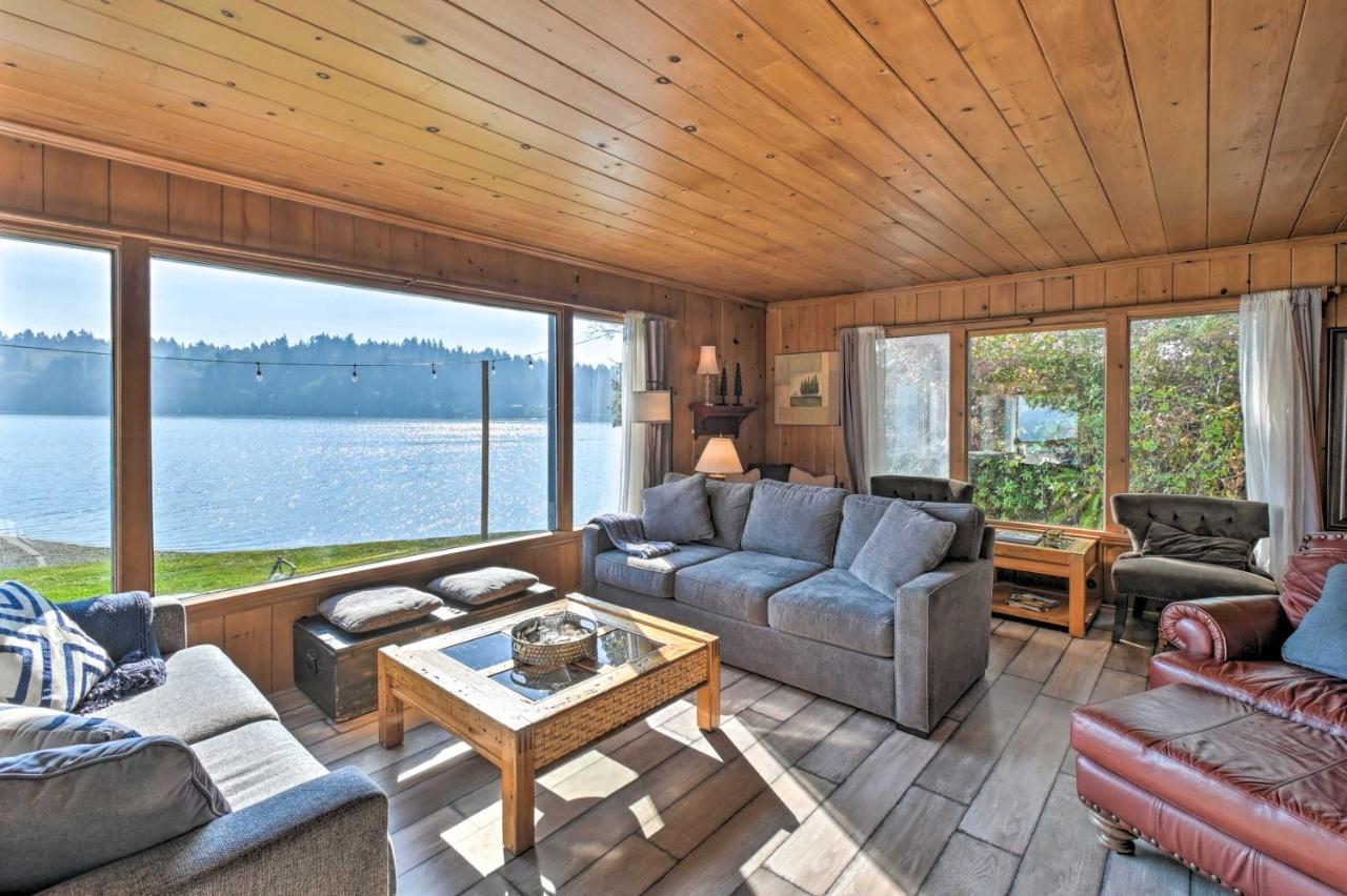 Waterfront Olympia Home With Private Beach And Kayaks! Extérieur photo