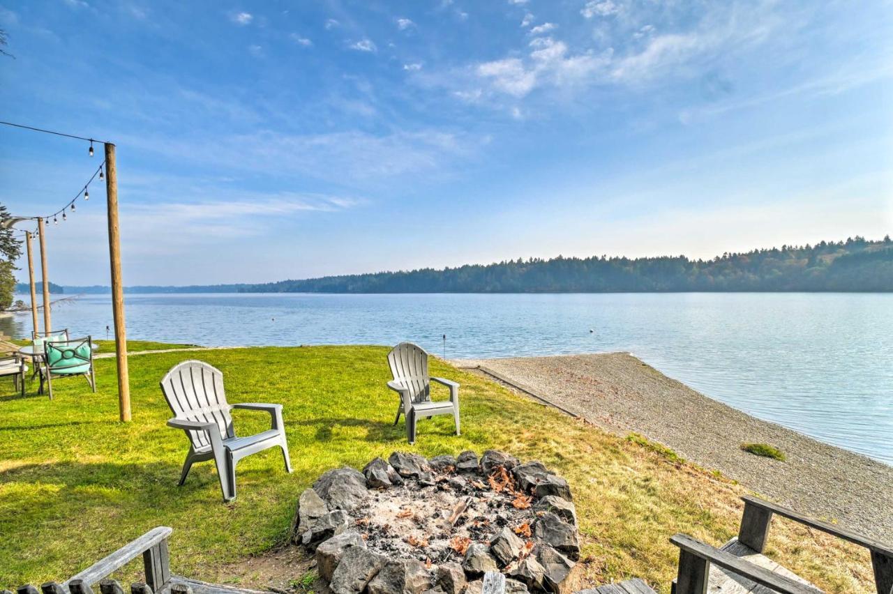 Waterfront Olympia Home With Private Beach And Kayaks! Extérieur photo