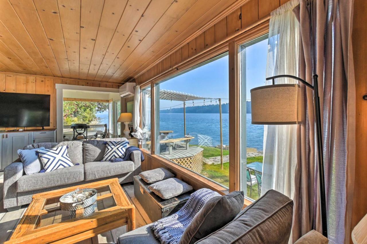 Waterfront Olympia Home With Private Beach And Kayaks! Extérieur photo