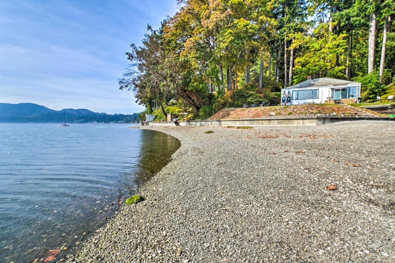 Waterfront Olympia Home With Private Beach And Kayaks! Extérieur photo