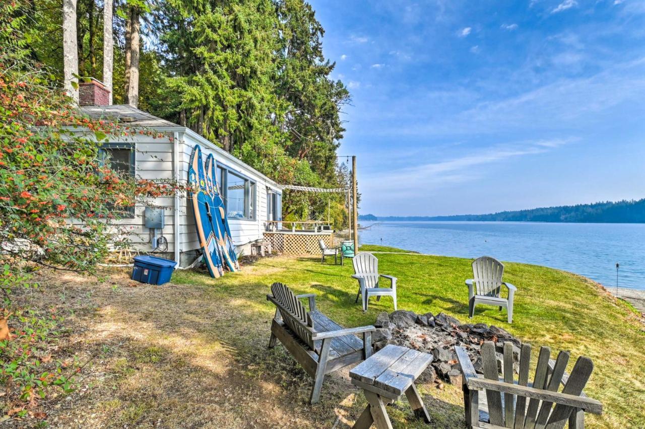 Waterfront Olympia Home With Private Beach And Kayaks! Extérieur photo