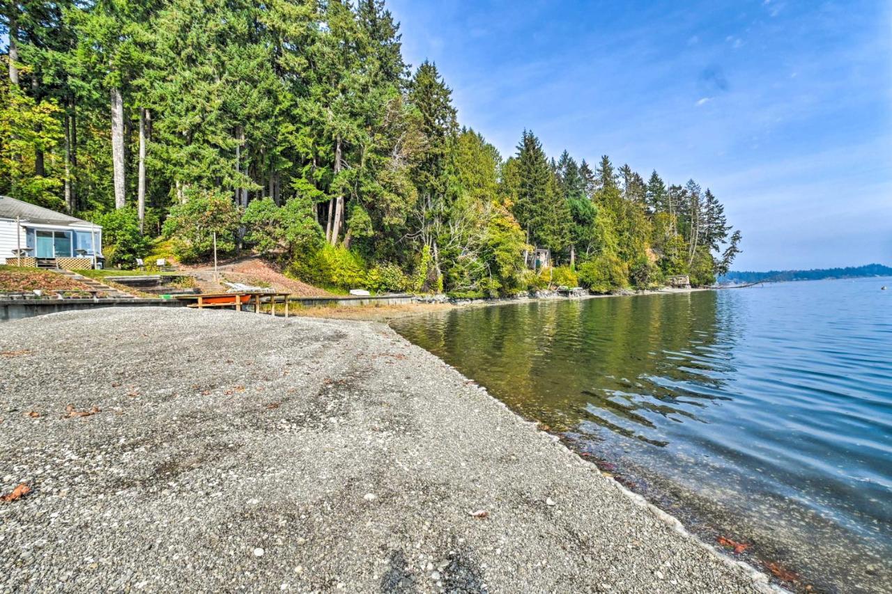 Waterfront Olympia Home With Private Beach And Kayaks! Extérieur photo