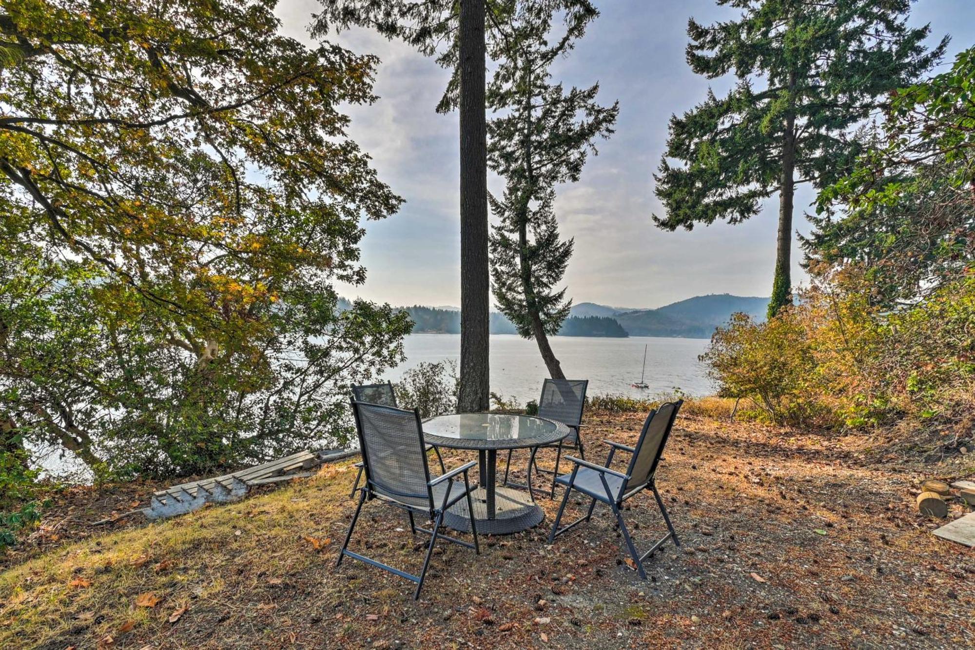 Waterfront Olympia Home With Private Beach And Kayaks! Extérieur photo