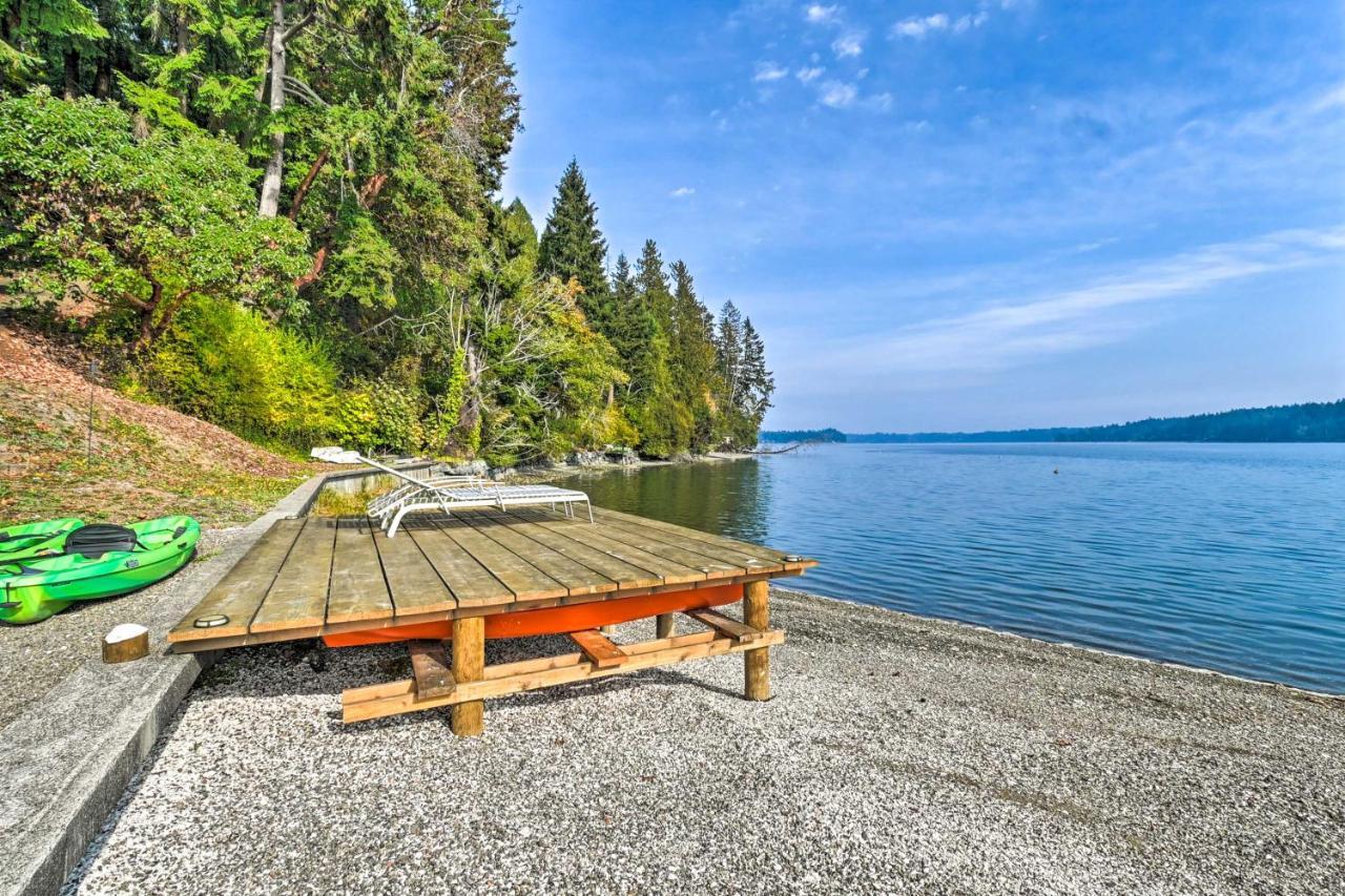 Waterfront Olympia Home With Private Beach And Kayaks! Extérieur photo